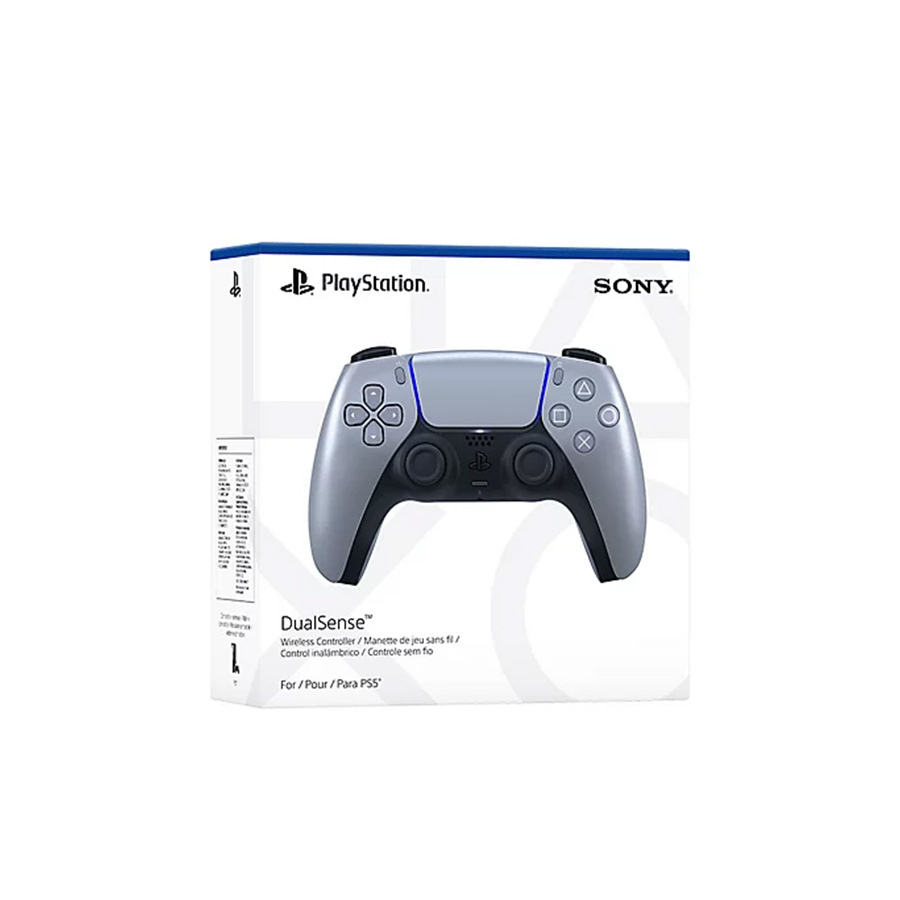 PS5 Dualsense Wireless Controller Sterling Silver - Image 5