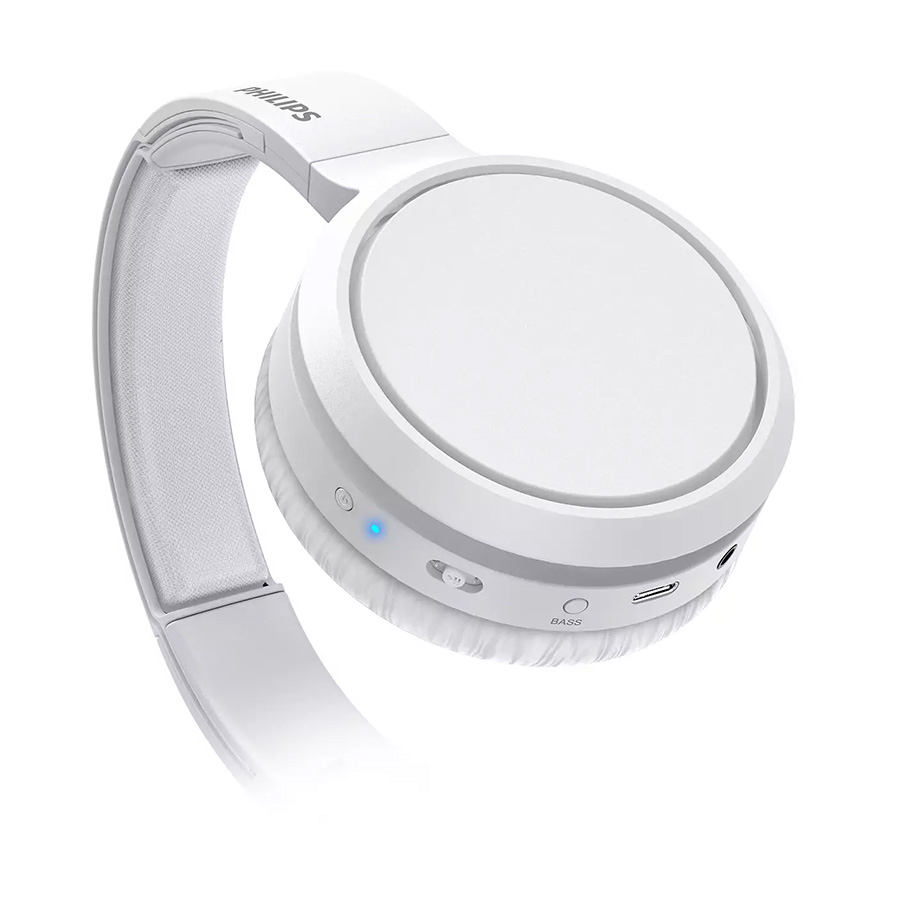 Slušalice Philips TAH5205WT BT bluetooth, tipka BASS zvucnik 40mm baterija do 29h domet 10m bijele - Image 6