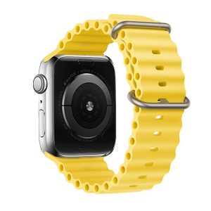 NARUKVICA ZA APPLE WATCH 42/44/45/49 DIZAJN 1 ŽUTA