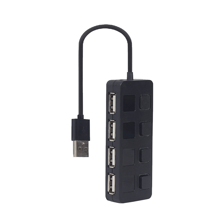 USB HUB GEMBIRD 4 port USB 2.0- UHB-U2P4-05