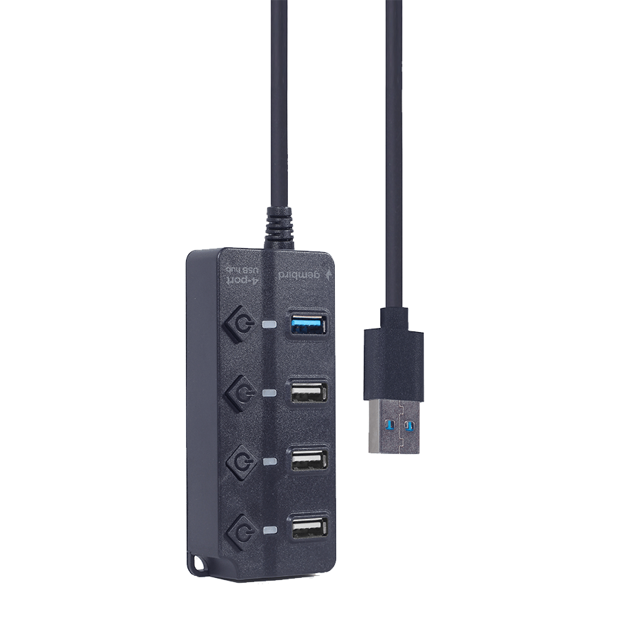 USB HUB 4-port 1 x USB 3.1 + 3 x USB 2.0 GEMBIRD UHB-U3P1U2P3P-01 - Image 3