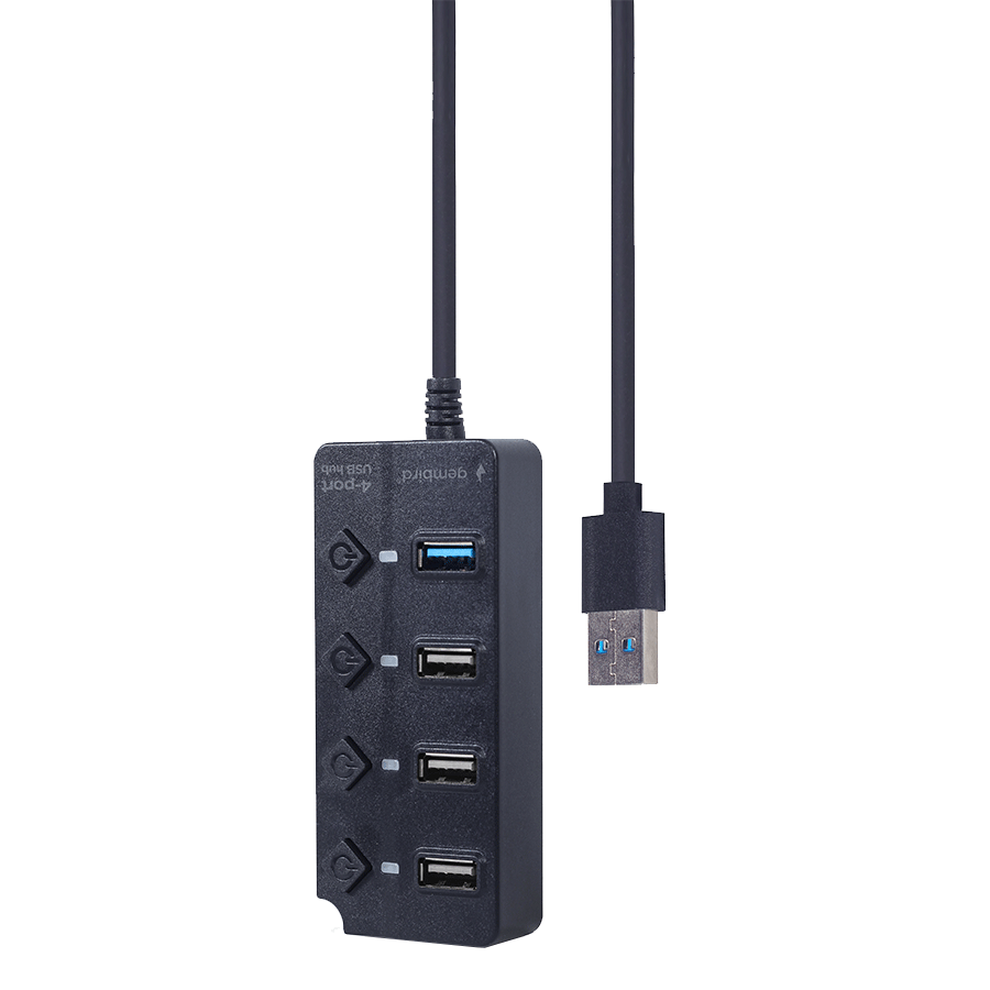 USB HUB 4-port 1 x USB 3.1 + 3 x USB 2.0 GEMBIRD UHB-U3P1U2P3P-01 - Image 4