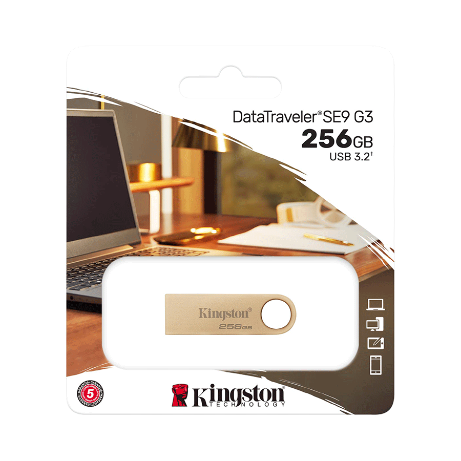 USB Memory stick Kingston 256GB USB 3.2 Gen up to 220MB/s read and 100MB/s write DTSE9G3/256GB - Image 3