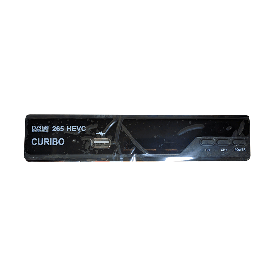 CURIBO TV RECEIVER DVB-T2/C H.265, aerial + cable - Image 4