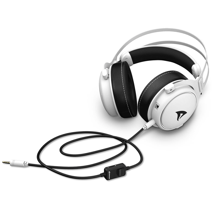 Slušalice sa mikrofonom SHARKOON gaming Skiller SGH50 White - Image 5