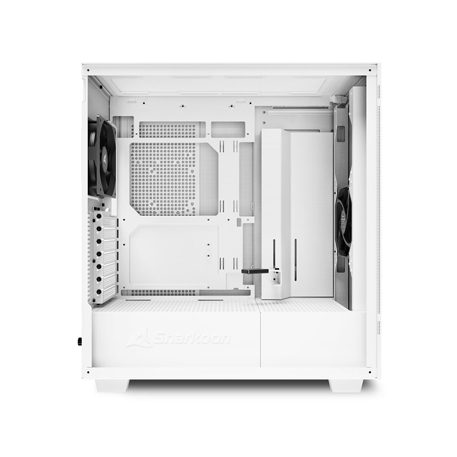 Kućište SHARKOON gaming, Rebel C50 White, ATX, ventilator 2x120mm - Image 5