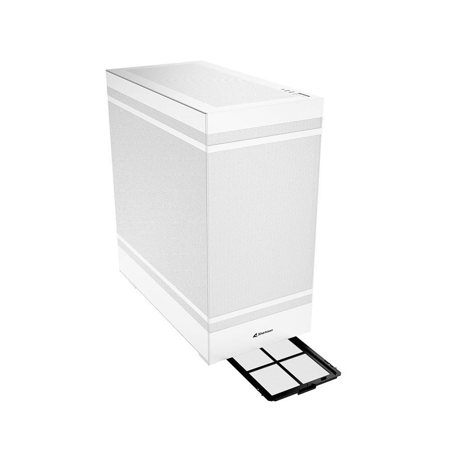 Kućište SHARKOON gaming, Rebel C50 White, ATX, ventilator 2x120mm - Image 8