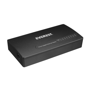 SWITCH 8 portni Everest ESW-808, 10/100/1000, RTL8370N Gigabit Ethernet