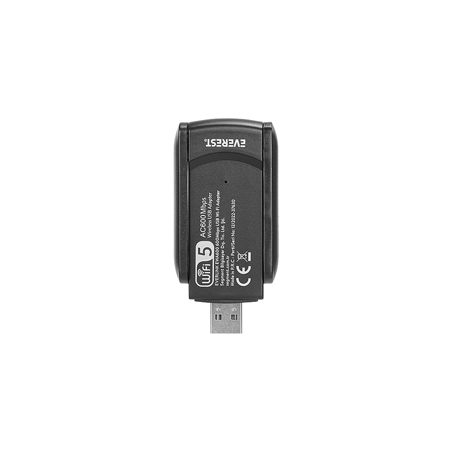 USB WLAN adapter Everest EWA600 600Mbps 2.4GHz/5GHz WIFI-5 AC600 RTL8811 2*2dBi antena - Image 4