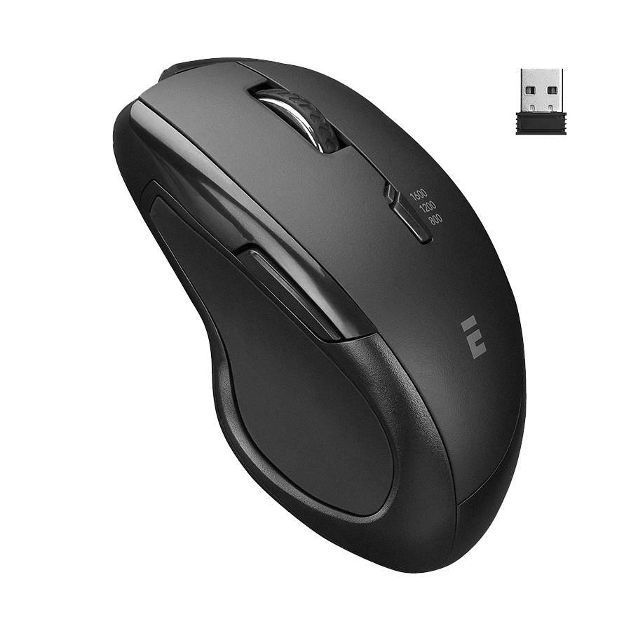 Miš Bluetooth Everest SM-32BT Black 2.4GHz 2-in-1 1600dpi