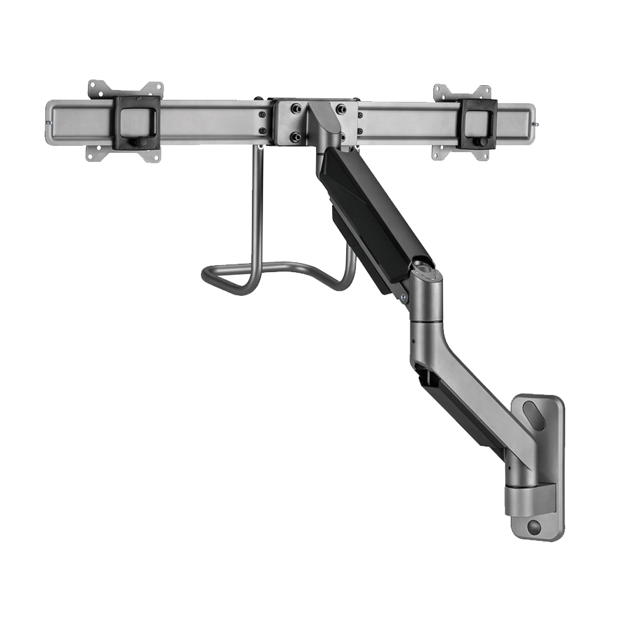 NOSAČ ZA DVA MONITORA GEMBIRD MA-WA2-02, montaža na zid, 17”-32”, up to 8 kg - Image 3