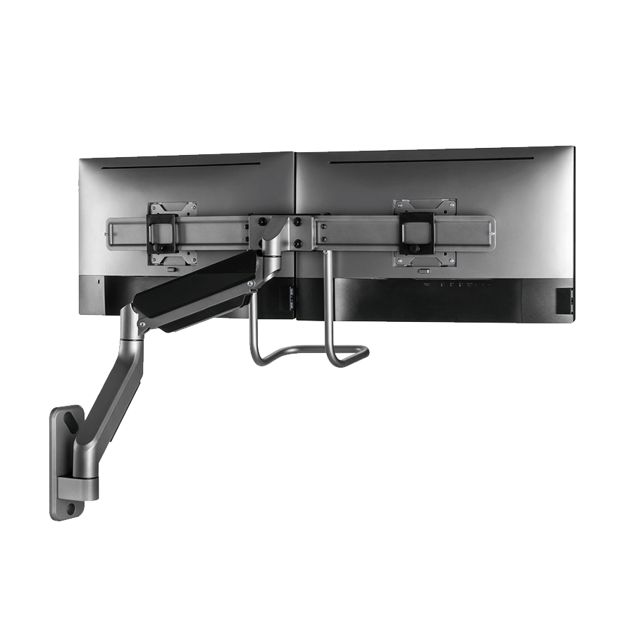 NOSAČ ZA DVA MONITORA GEMBIRD MA-WA2-02, montaža na zid, 17”-32”, up to 8 kg - Image 7