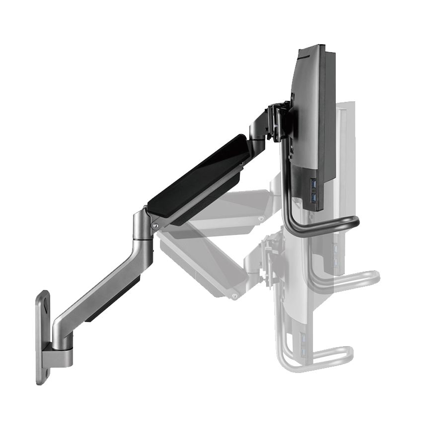 NOSAČ ZA DVA MONITORA GEMBIRD MA-WA2-02, montaža na zid, 17”-32”, up to 8 kg - Image 8