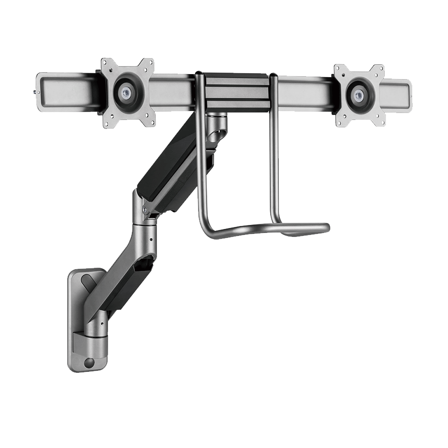NOSAČ ZA DVA MONITORA GEMBIRD MA-WA2-02, montaža na zid, 17”-32”, up to 8 kg - Image 13