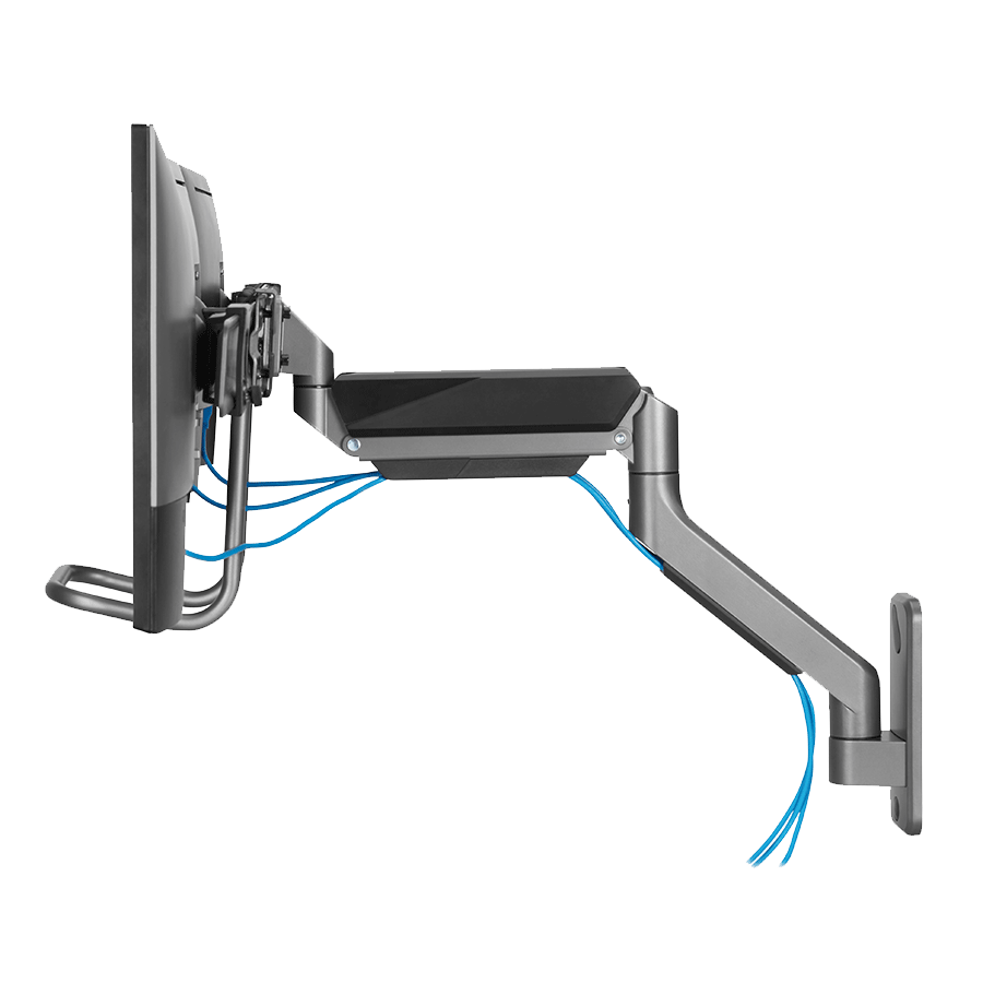 NOSAČ ZA TRI MONITORA GEMBIRD MA-WA3-01, montaža na zid, do 27”, up to 6 kg - Image 8
