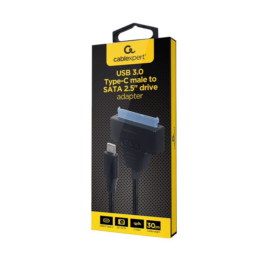 USB 3.0 Type-C to SATA ADAPTER, GEMBIRD AUS3-03 - Image 3