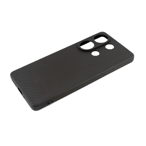 ZAŠTITNA MASKA TPU UGLJIČNA VLAKNA XIAOMI REDMI NOTE 13 PRO 4G CRNI