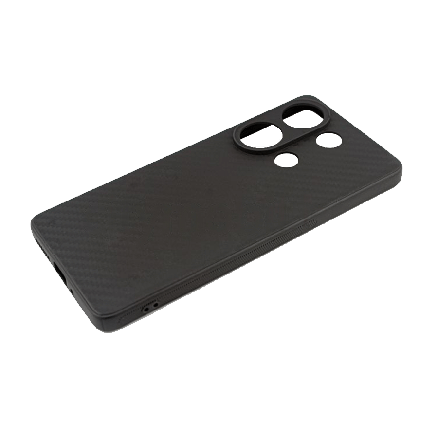 ZAŠTITNA MASKA TPU UGLJIČNA VLAKNA XIAOMI REDMI NOTE 13 PRO 4G CRNI