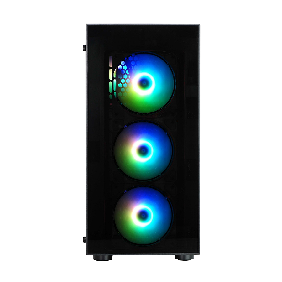 Kuciste Spire case VISION 7025 RGB gaming ATX 4xRGB fan 120mm VGA 370mm CPU cooler 170mm SPM7025GU3-4RGB - Image 2