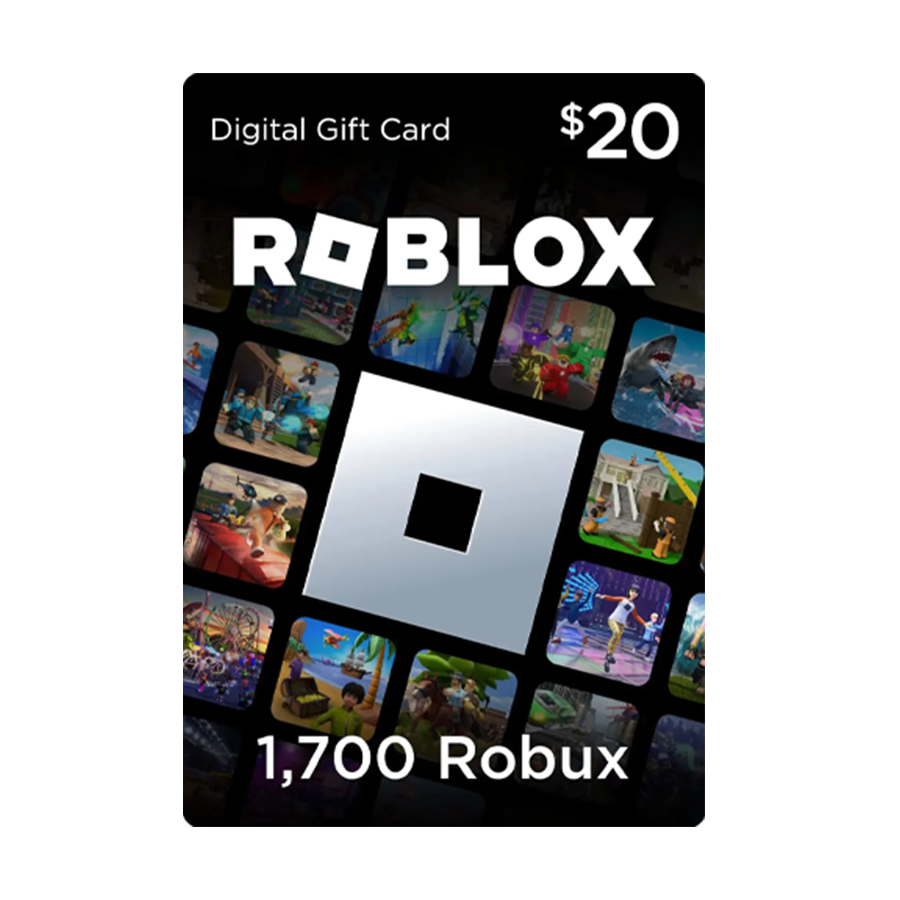 Roblox 20$ - 1700 Robux (USA)