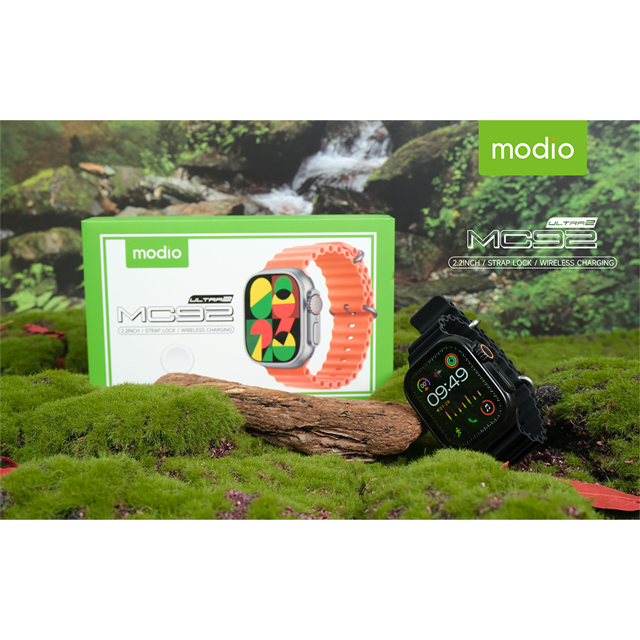 Pametni sat Modio MC92 Ultra 2 Black dvije narukvice - Image 2