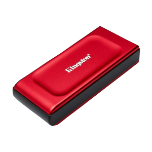 EXT.SSD 1TB Kingston SXS1000R/1000G USB 3.2 Gen 2 peeds up to 1,050MB/s read, 1,000MB/s write Includes USB-C to USB-A cable RED