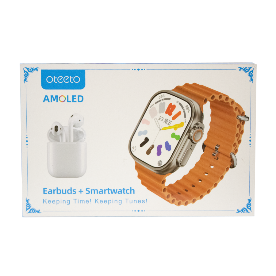 Pametni sat Oteeto TU96 Smart Duo gold + slušalice poklon - Image 4