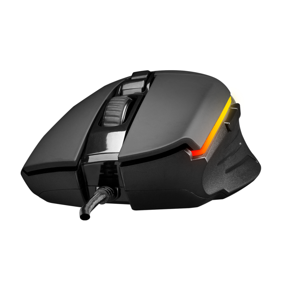 Miš gaming RAMPAGE SMX-52 BROKER black, USB, RGB,7200dpi - Image 3