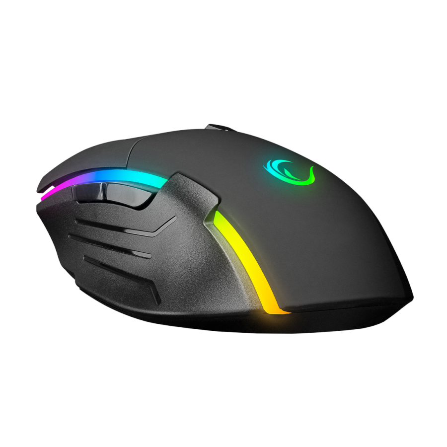 Miš gaming RAMPAGE SMX-52 BROKER black, USB, RGB,7200dpi - Image 6