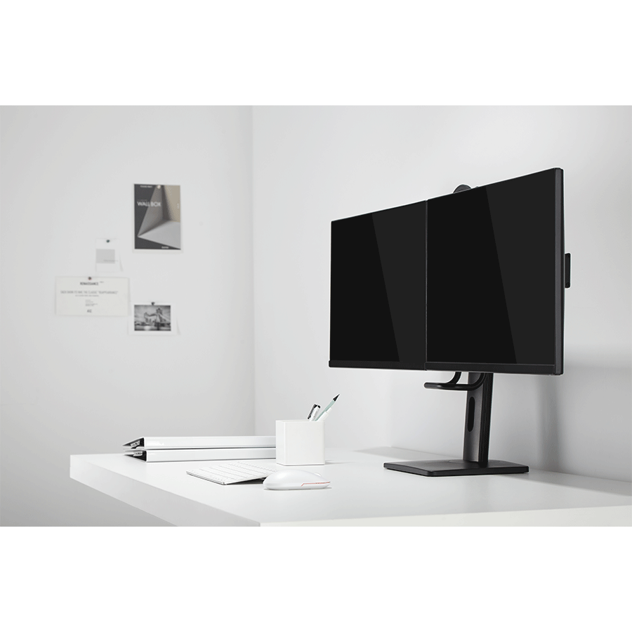 NOSAČ STALAK ZA DVA MONITORA GEMBIRD MS-D2-01, do 27”, up to 6 kg - Image 2