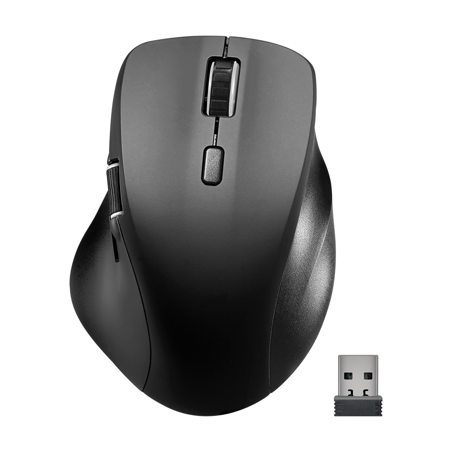 Miš SPEEDLINK LIBERA Rechargeable, wireless + bluetooth, Silent, rubber-black, SL-630021-RRBK - Image 2