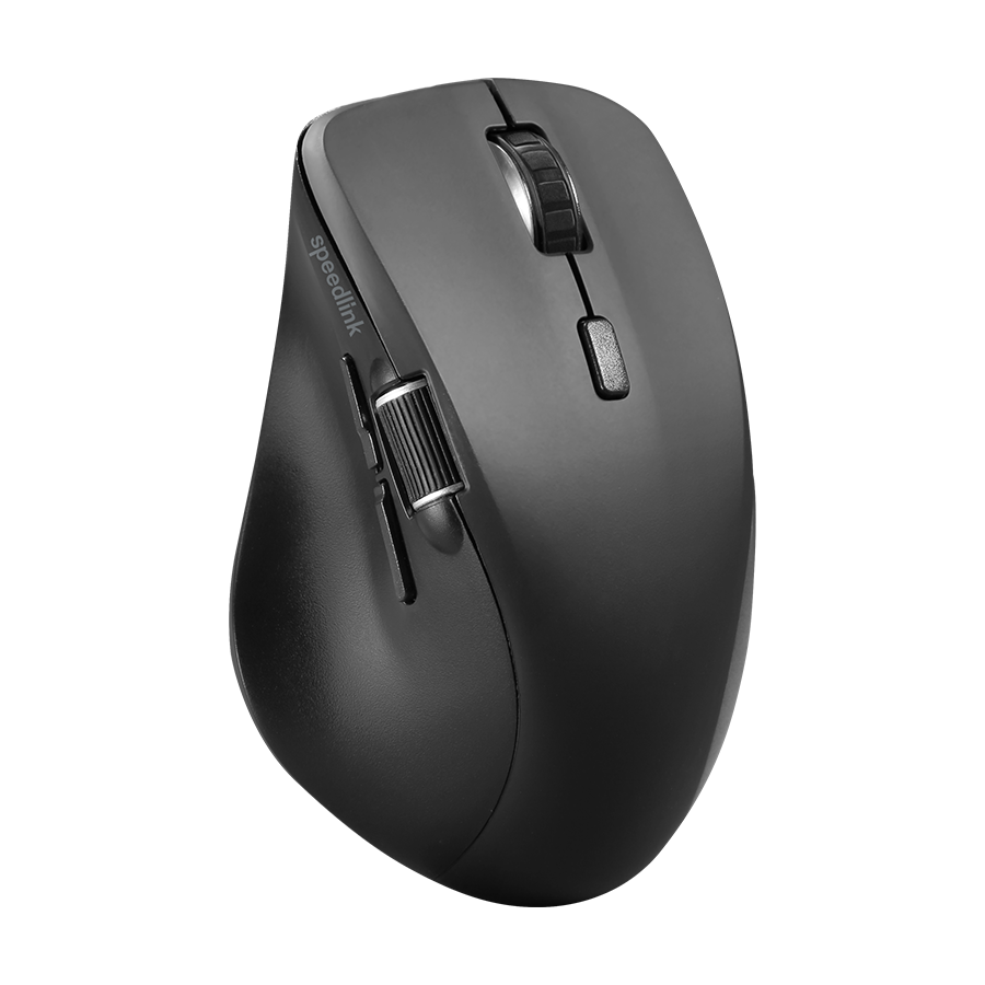 Miš SPEEDLINK LIBERA Rechargeable, wireless + bluetooth, Silent, rubber-black, SL-630021-RRBK - Image 3