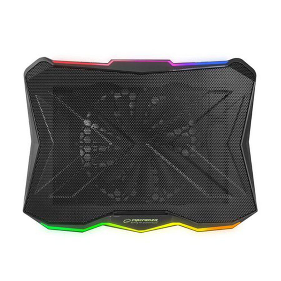 Postolje za notebook gaming ESPERANZA RGB ILLUMINATED GAMING NOTEBOOK, COOLING PAD XALOK, EGC110 - Image 3