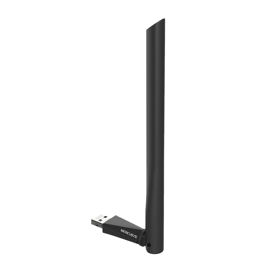 USB WLAN Mercusys MA30H AC1300 High Gain Wi-Fi USB Adapter sa antenom - Image 2