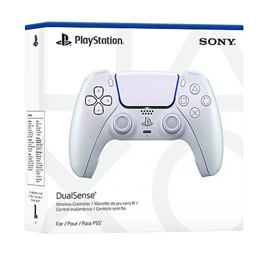 PS5 Dualsense Wireless Controller Chroma Pearl 1000044446 - Image 5