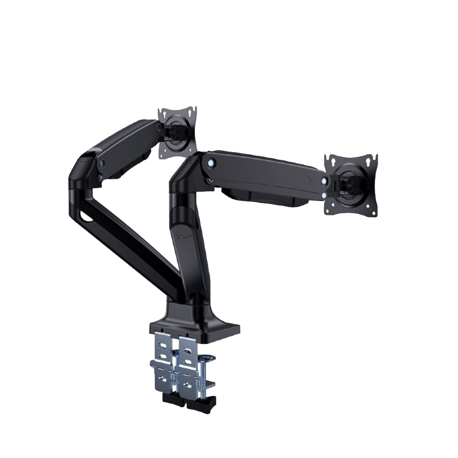 NOSAČ ZA DVA MONITORA GEMBIRD MA-DA2-03, montaža na stol, Full-motion, 17”-35”, up to 10 kg - Image 4