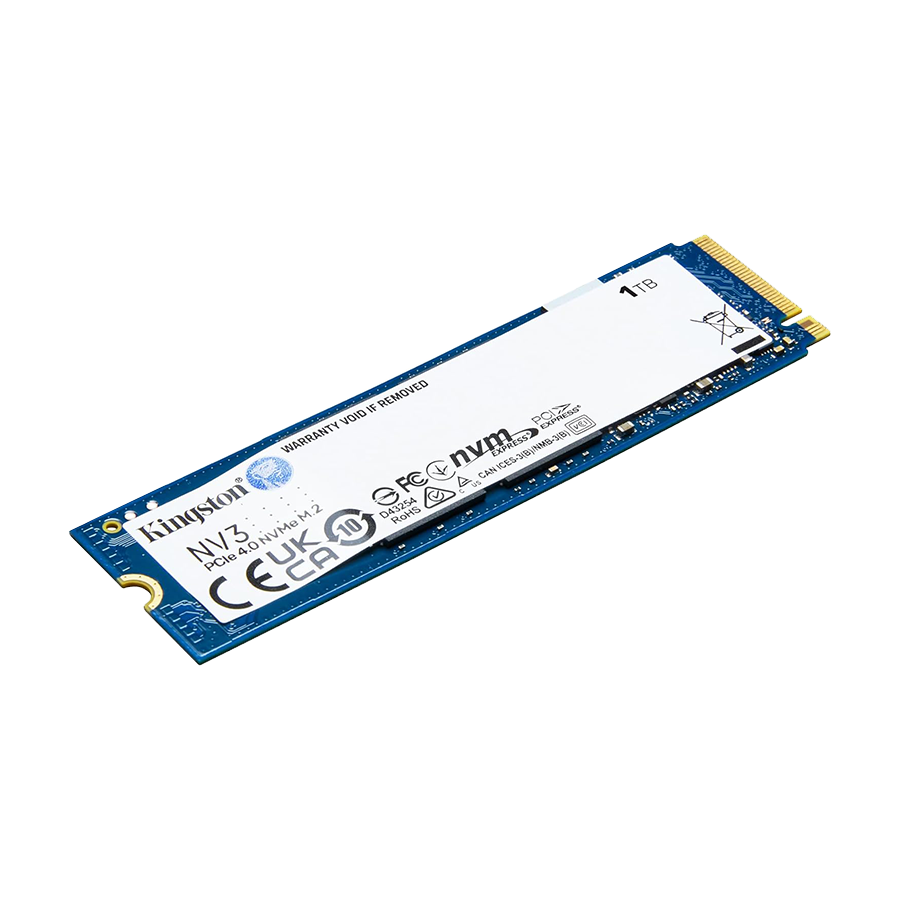 Kingston SSD SNV3S/1000G 1TB NV3 NVMe PCIe 4.0 Up to 6,000MB/s read, 4,000MB/s write - Image 2