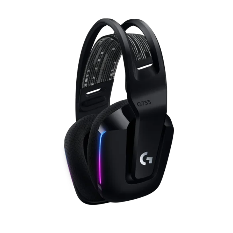 Slušalice sa mikrofonom, Logitech G733 LIGHTSPEED Wireless Gaming Headset, black, 981-000864 - Image 2