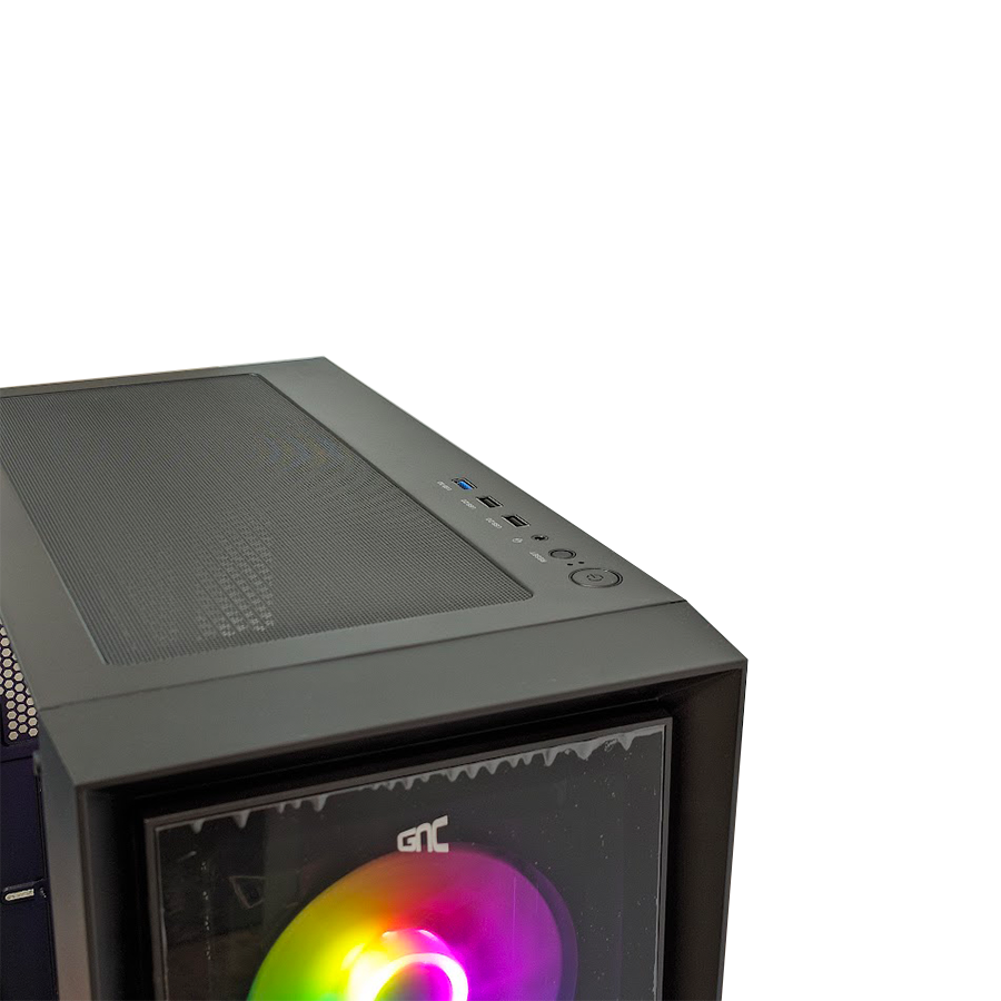 KUĆIŠTE GNC EZ COOL GAMING HC-625B BEZ NAPAJANJA, Tempered Glass, 3x120 RGB ventilator - Image 5