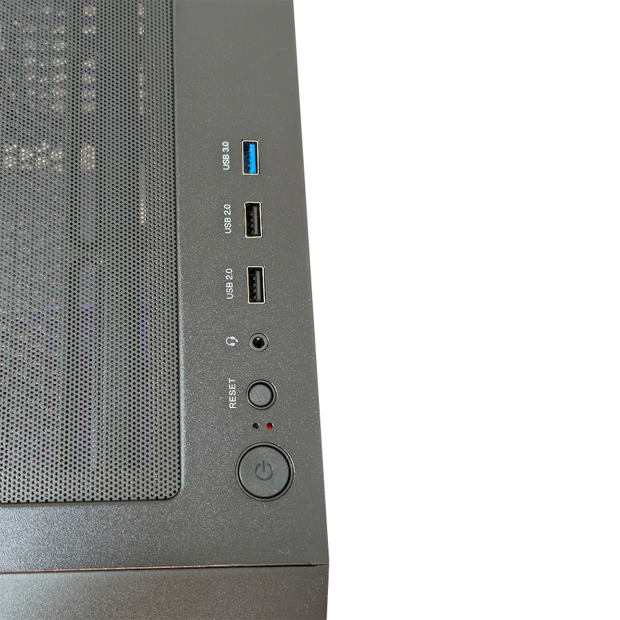 KUĆIŠTE GNC EZ COOL GAMING HC-625B BEZ NAPAJANJA, Tempered Glass, 3x120 RGB ventilator - Image 6
