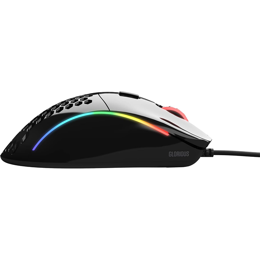 Miš Glorius gaming Race D RGB GD-GBLACK, glossy black - Image 4