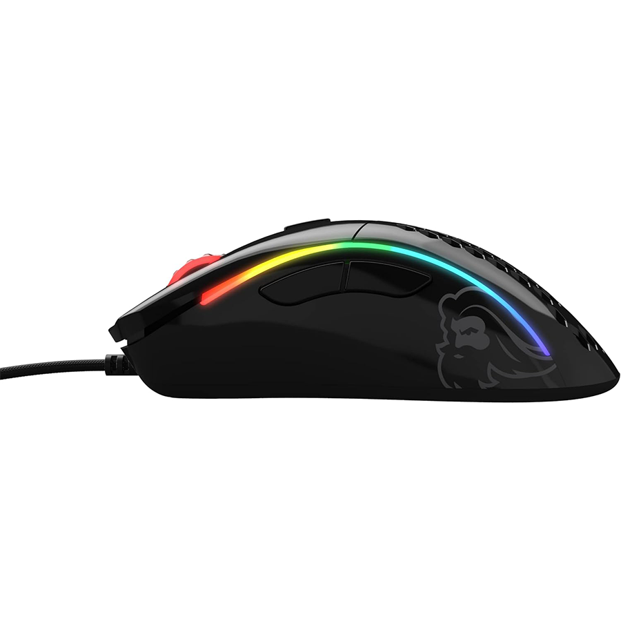 Miš Glorius gaming Race D RGB GD-GBLACK, glossy black - Image 5