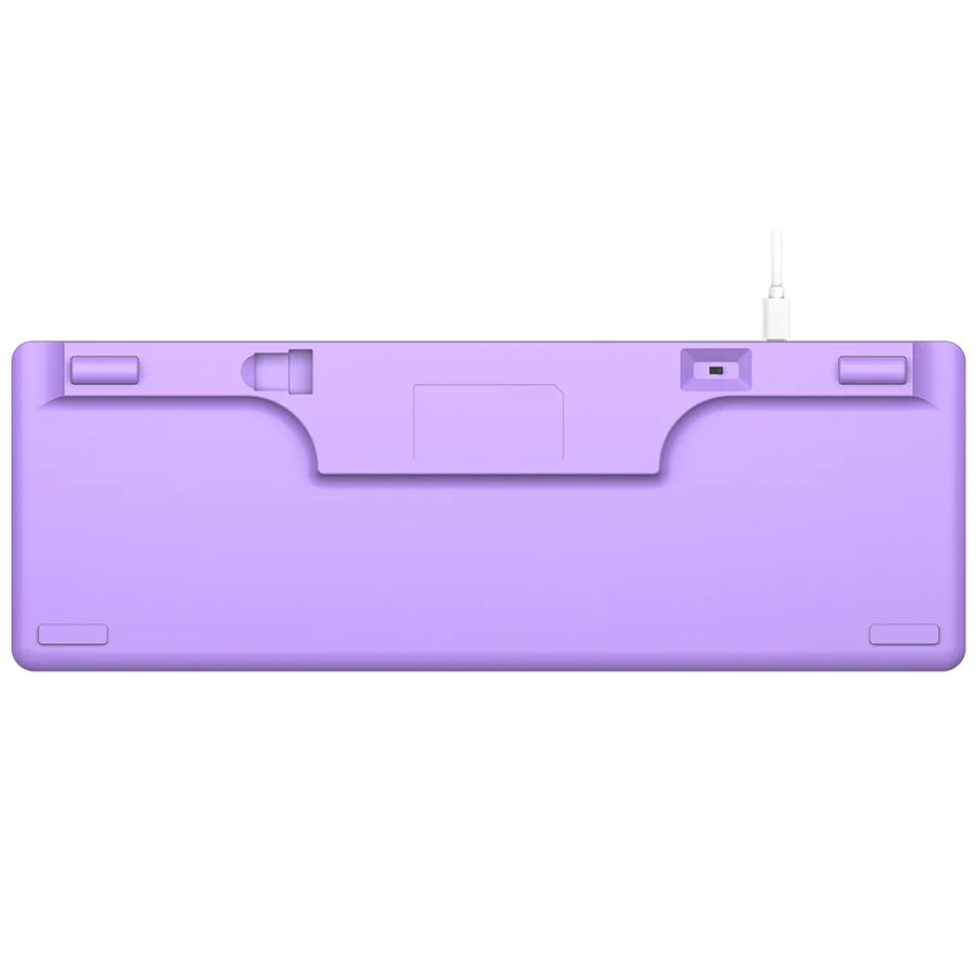 Tastatura gaming RAMPAGE REBEL purple, Mechanical, Low Profile, red switch, US Layout, Rainbow - Image 6