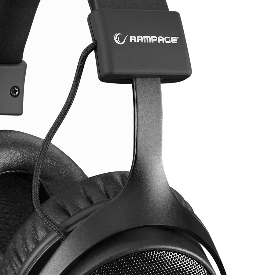 Slušalice sa mikrofonom gaming RAMPAGE RM-K99 X-PIKE USB 7.1 Sound Card PC PS4 Mobile Surround - Image 5