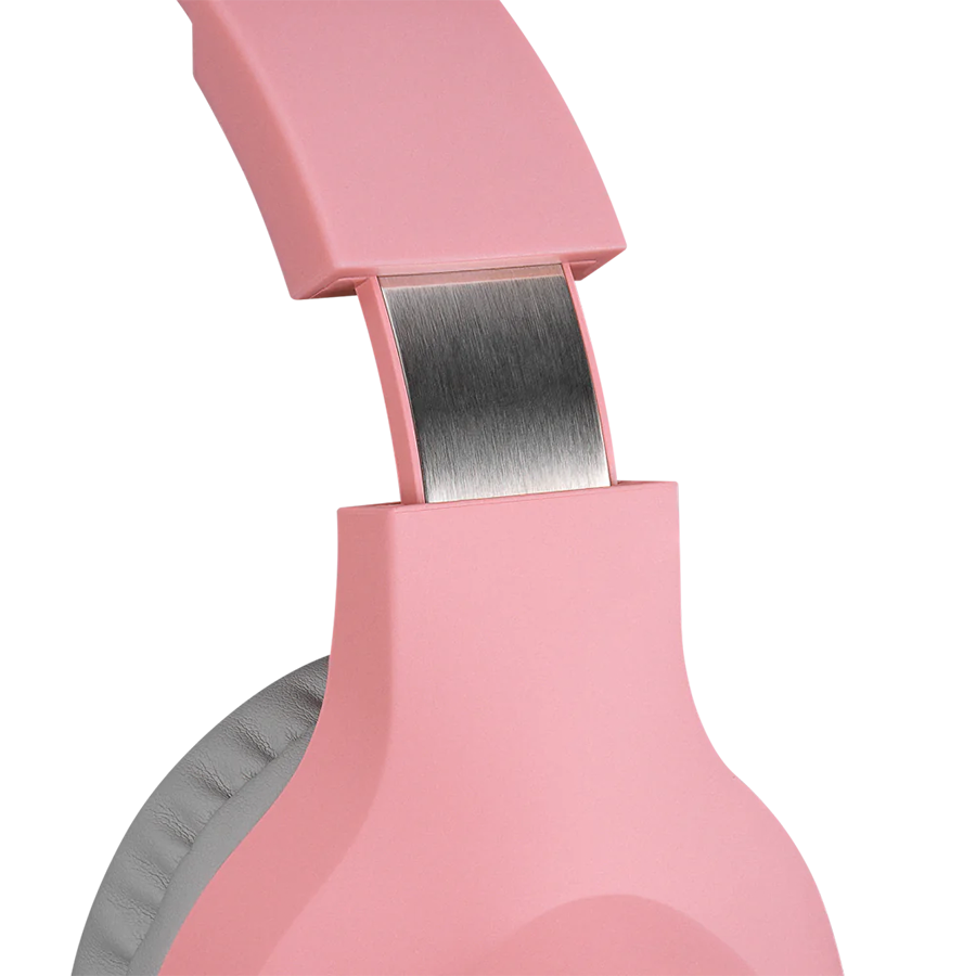 Slušalice sa mikrofonom gaming RAMPAGE M7 MONCHER pink, RGB LED, USB 7.1 - Image 5