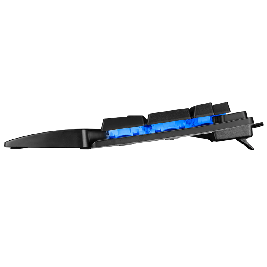 Tastatura gaming RAMPAGE KB-RX77 RUNNER Black USB Rainbow Illuminated US/ENGLISH LAYOUT Wrist Support, 39909 - Image 3