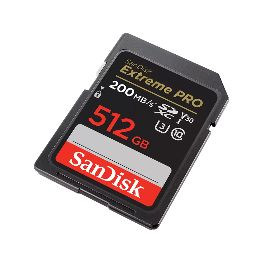 SanDisk SDXC 512GB Extreme Pro 200MB/s V30 UHS-I Class10 U3 V30 SDSDXXD-512G-GN4IN - Image 3