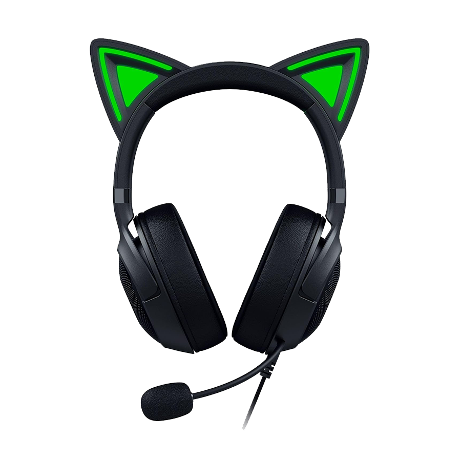Slušalice Razer Kraken Kitty V2 - USB Headset with RGB Kitty Ears - Black - FRML Packaging RZ04-04730100-R3M1 - Image 2