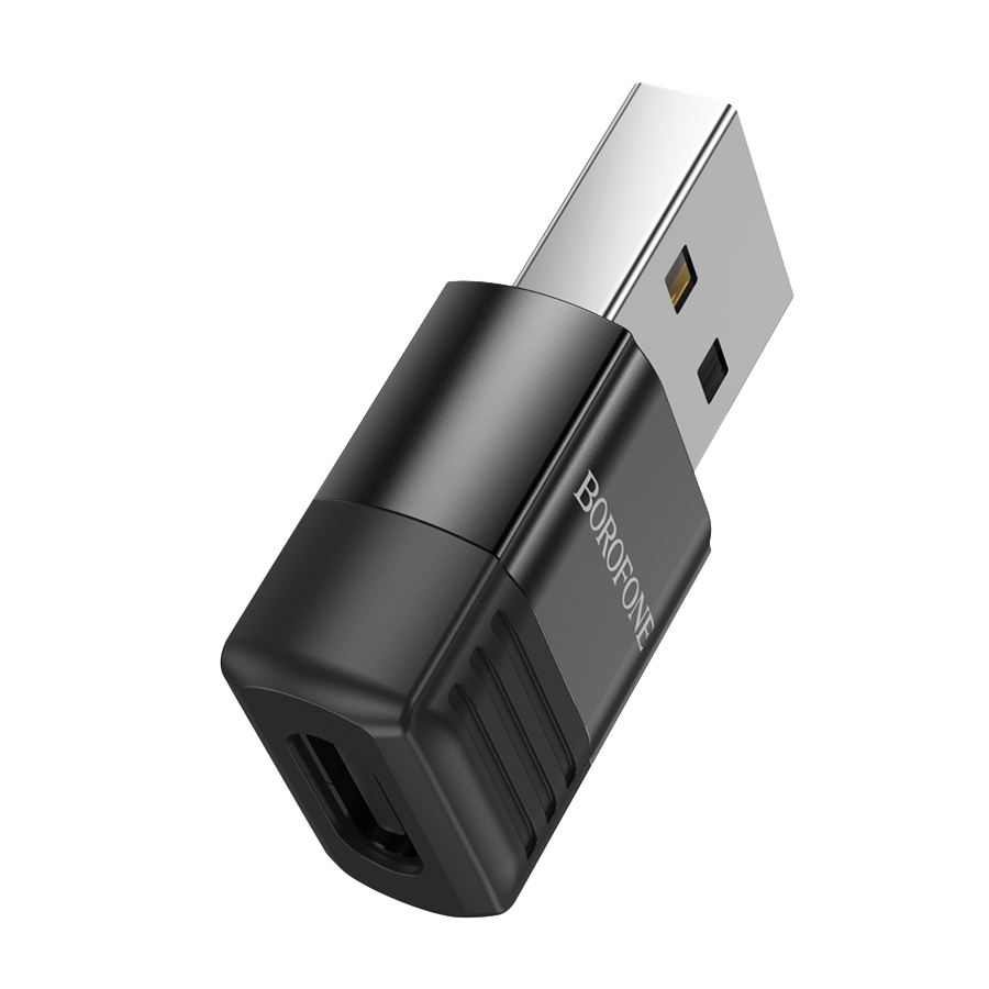 USB adapter BOROFONE BV18 USB male to Type-C female USB2.0 adapter black - Image 5