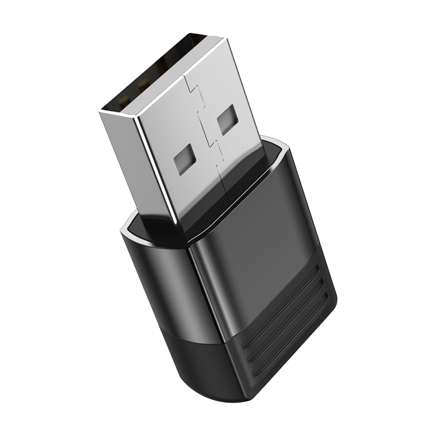 USB adapter BOROFONE BV18 USB male to Type-C female USB2.0 adapter black - Image 6